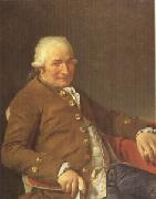 Jacques-Louis  David Charles-Pierre Pecoul,Contractor of Royal Buildings,Father-in-Law of the Artist (mk05) oil painting